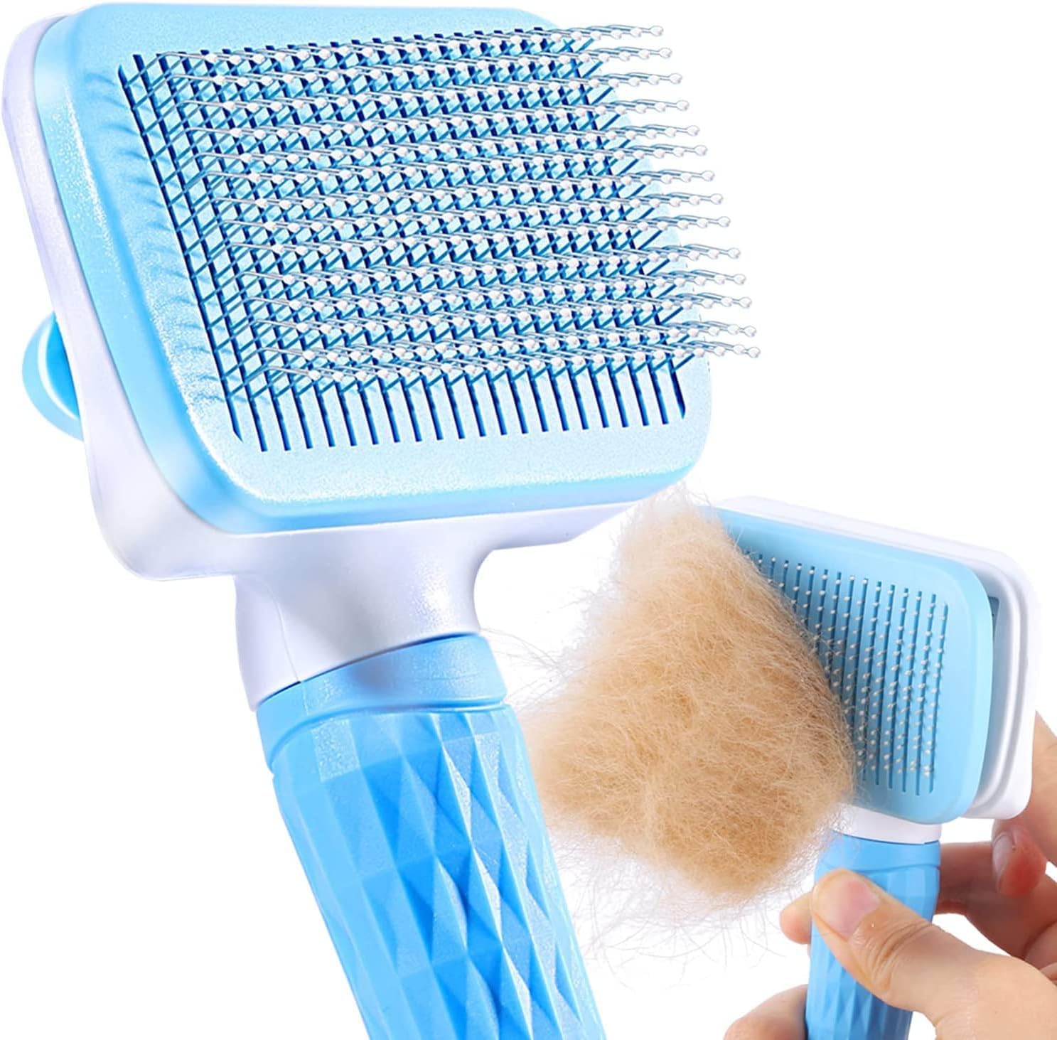 Psk Pet Mart Slicker Dog Comb Brush, Cat Hair Brush, Pet Grooming Brush, Daily Use To Clean Loose Fur & Dirt, Great For Dogs And