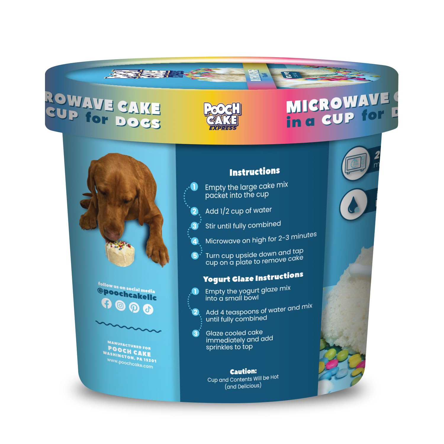 Pooch Cake Express - Birthday Cake Flavor