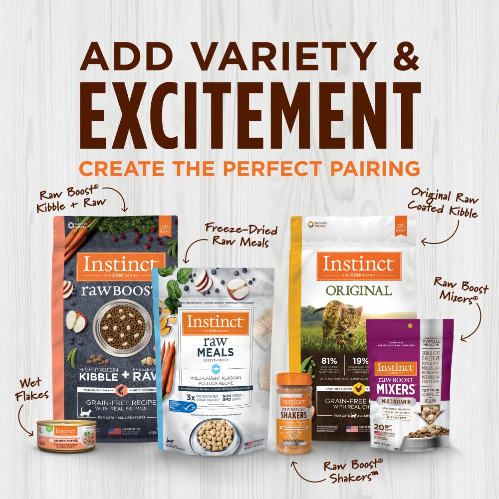 Instinct Flaked Rabbit Entr  e Wet Cat Food 3 oz. Can