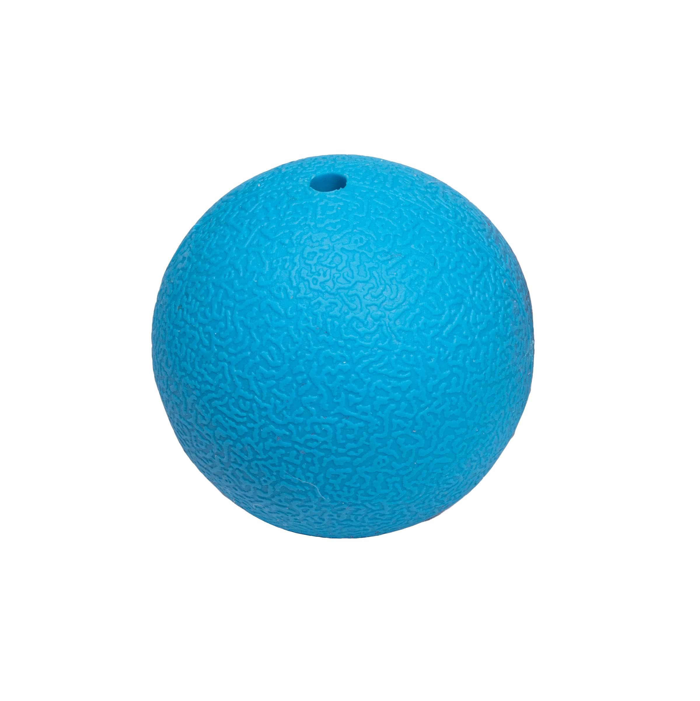 Amazon Basics Squeaker Toy Dog Balls, 2.5-Inch, 3-Pack, Blue, Orange