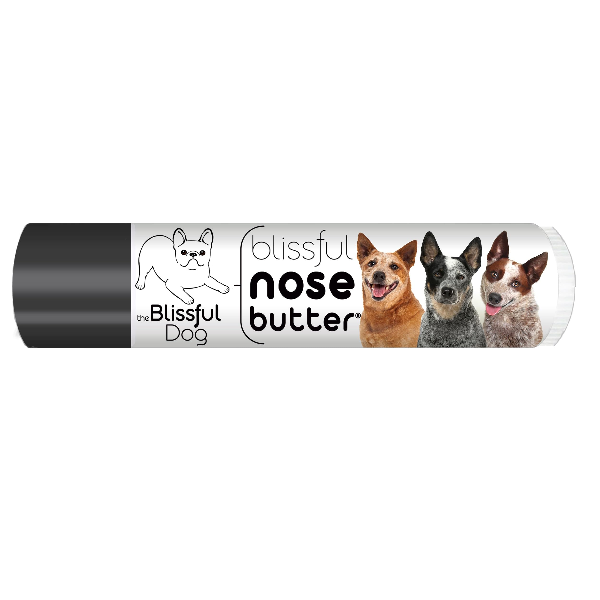 The Blissful Dog Australian Cattle Dog Unscented Nose Butter - Dog Nose Butter, 0.15 Ounce