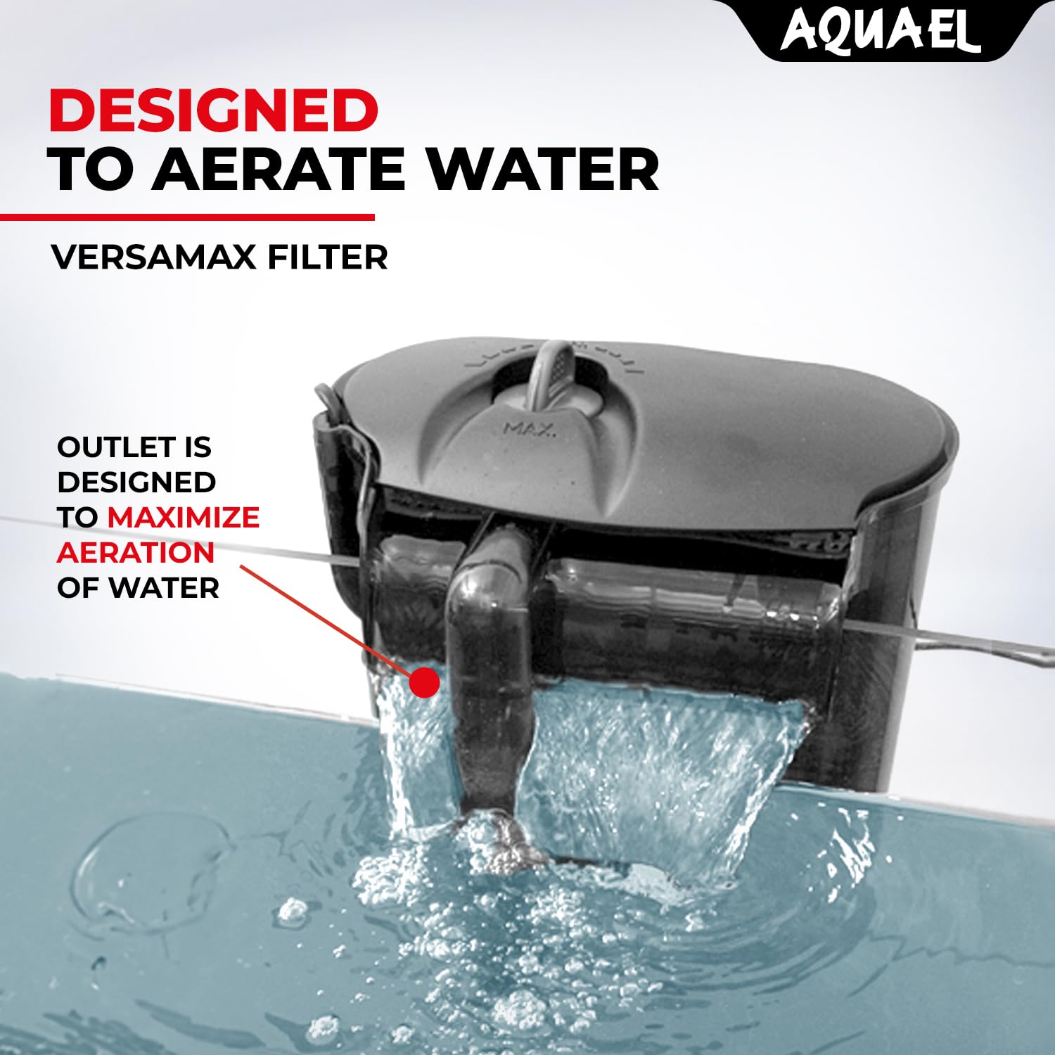 Aquael Versamax Hang-On-Back Filter (Versamax 2/10-50 Gallons)