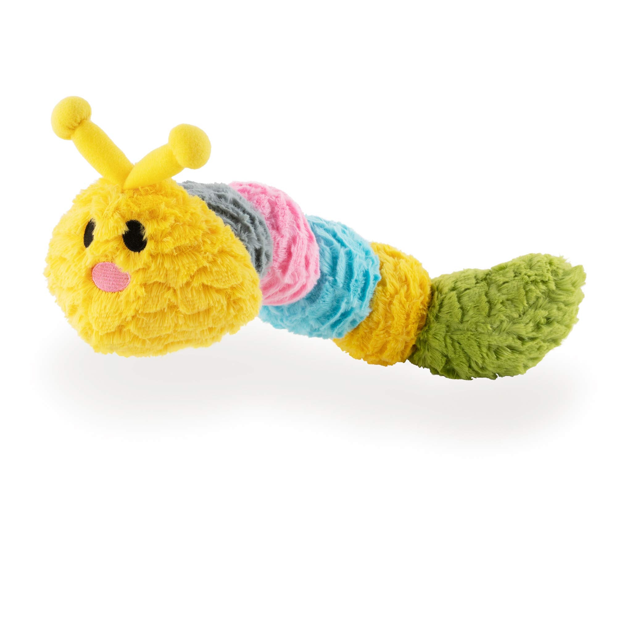 Flourish Pets Tough Durable Dog Chew Toy With Squeaker And Rattle Covered With Double Stitched Soft Fabric Exterior Squeaky Inde