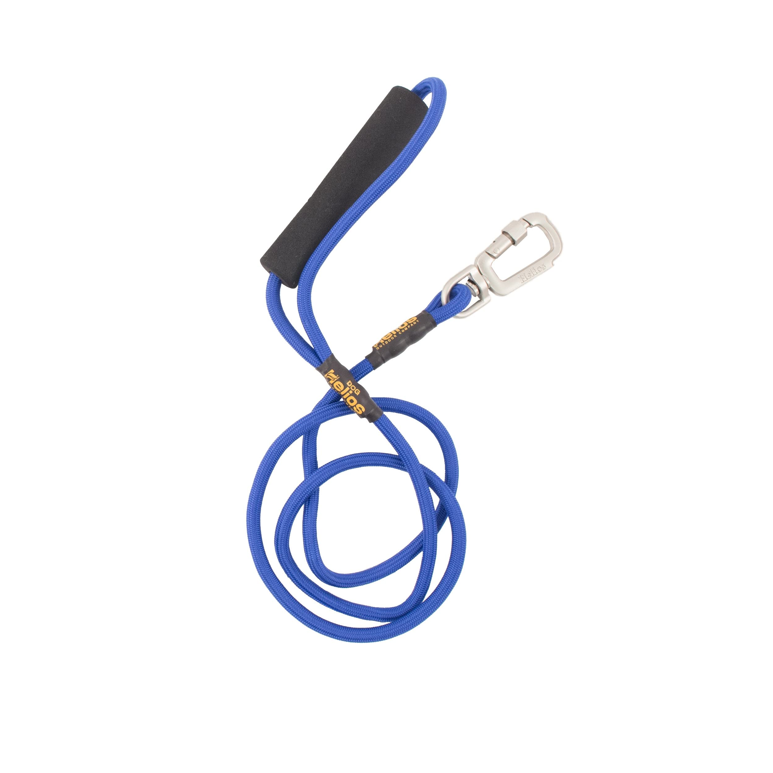 Helios Bark-Mudder Easy Tension 3M Reflective Endurance 2-in-1 Adjustable Dog Leash and Harness, Medium, Blue