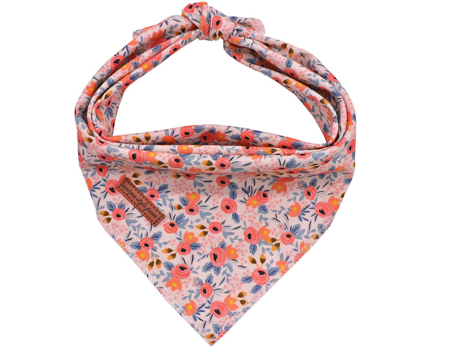 Unique Style Paws Dog Bandanas 1Pc Washable Cotton Triangle Dog Scarfs For Small Medium Large Dogs And Cats