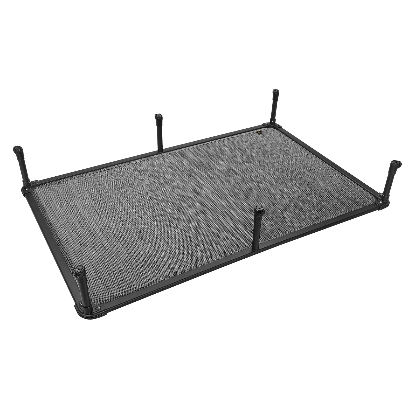 Veehoo Chew Proof Elevated Dog Bed - Cooling Raised Pet Cot- Rustless Aluminum Frame And Durable Textilene Mesh, Unique Designed