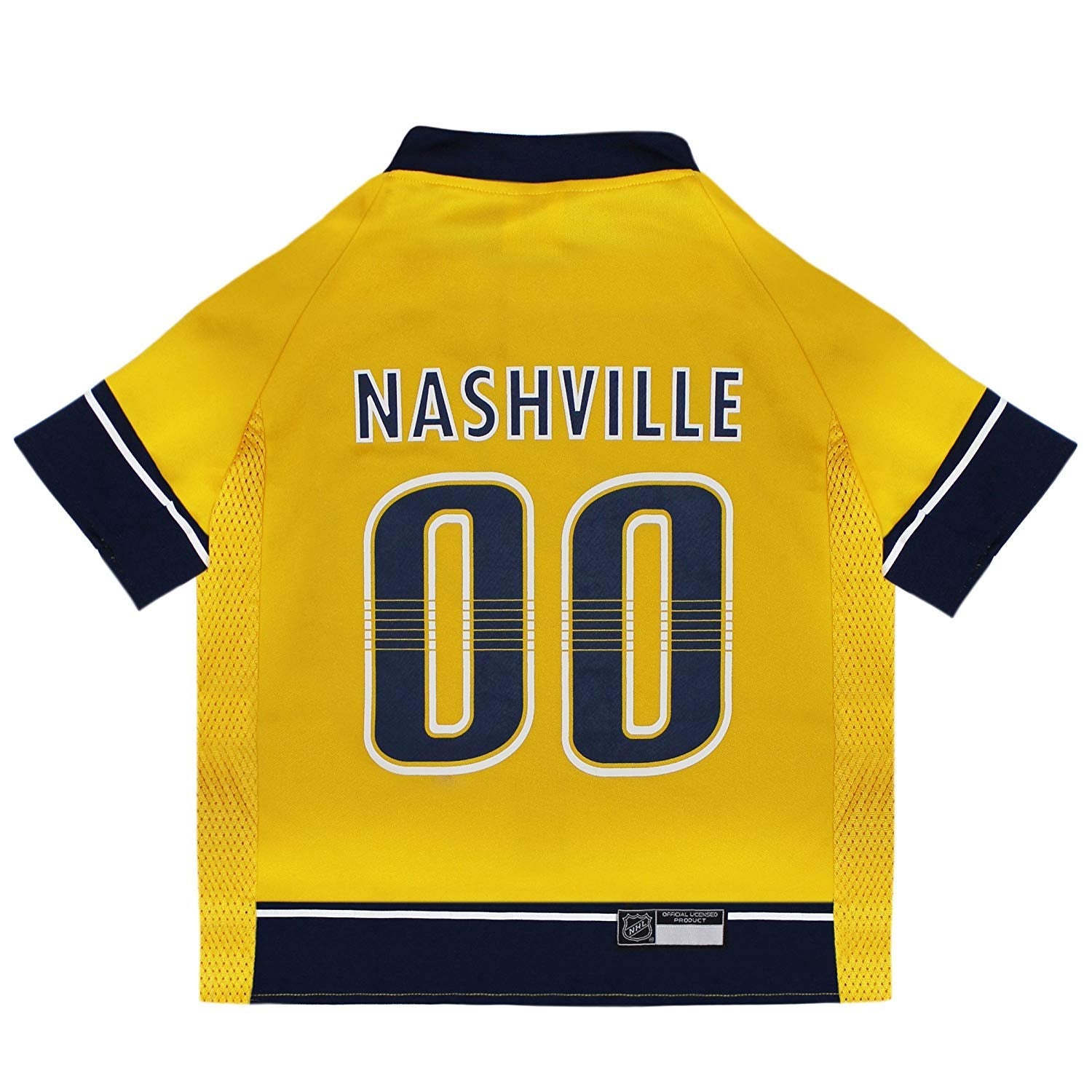 Pets First NHL Nashville Predators Jersey for Dogs & Cats, X-Small. - Let Your Pet Be A Real NHL Fan!