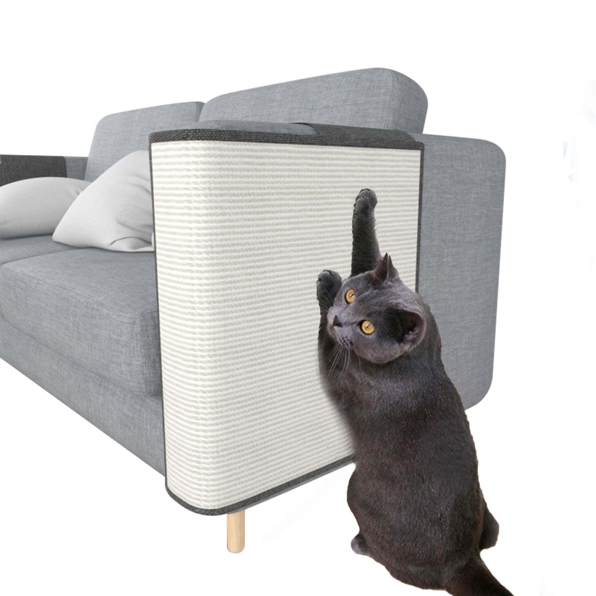 Cat Scratcher Couch- Natural Sisal Furniture Protection From Cats - Corner Cat Scratcher For Couch,Chair,Sofa - Easy Installation