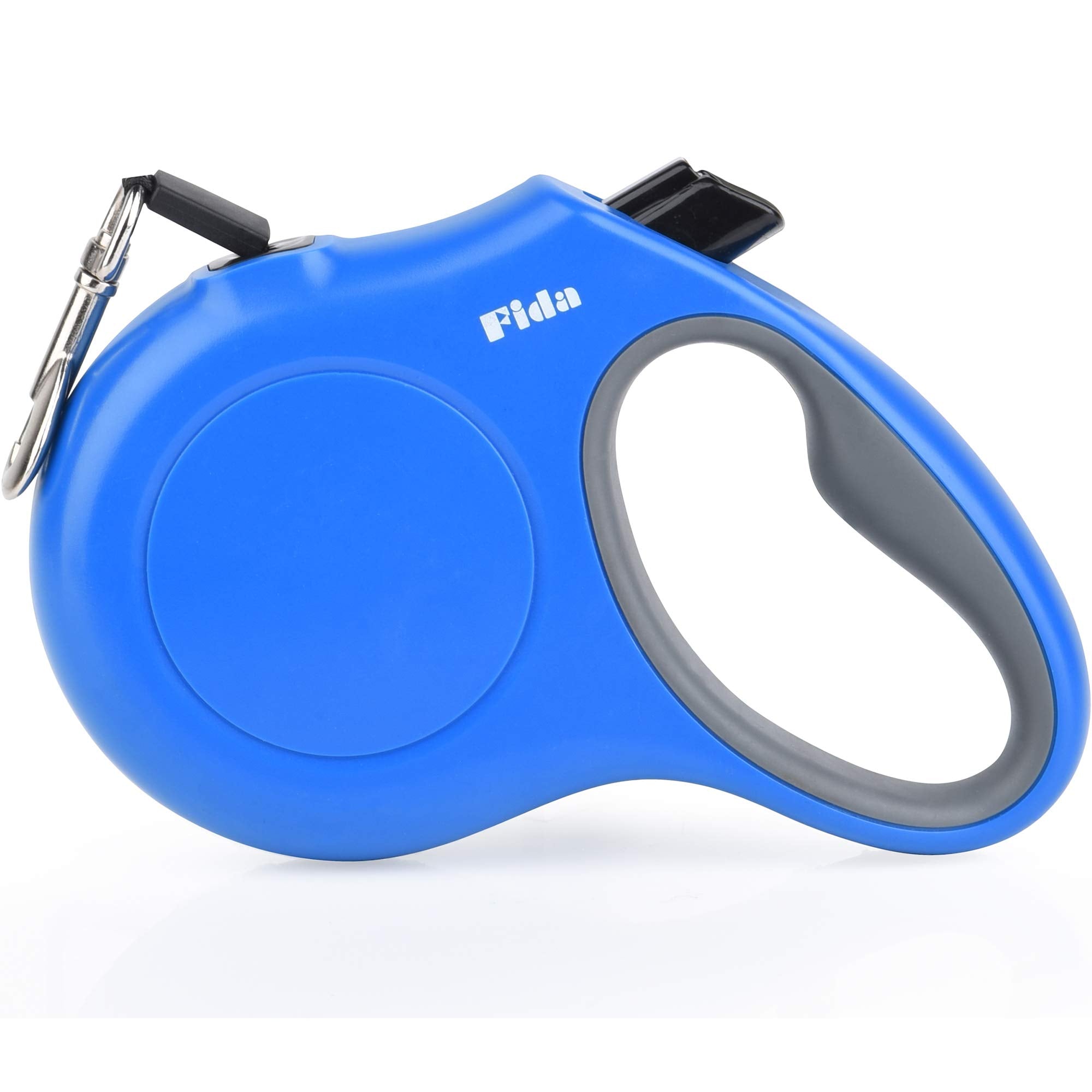 Fida Retractable Dog Leash X-Small Breed, 10 Ft Durable Pet Walking Leash For Extra Small Dogs/Cats/Small Animals Up To 18 Lbs, 360° Tangle Free, Blue