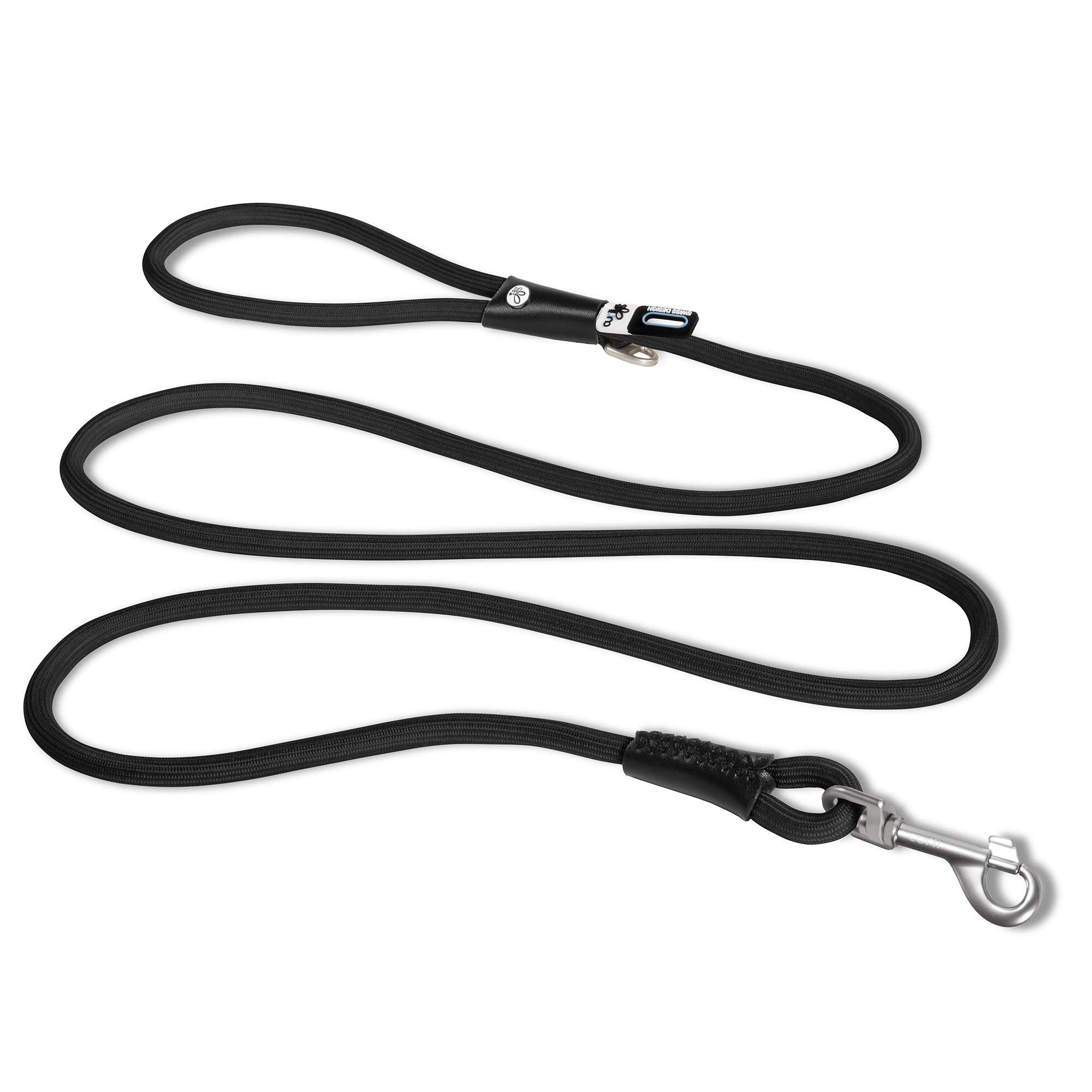 Stretch Comfort Leash Black M