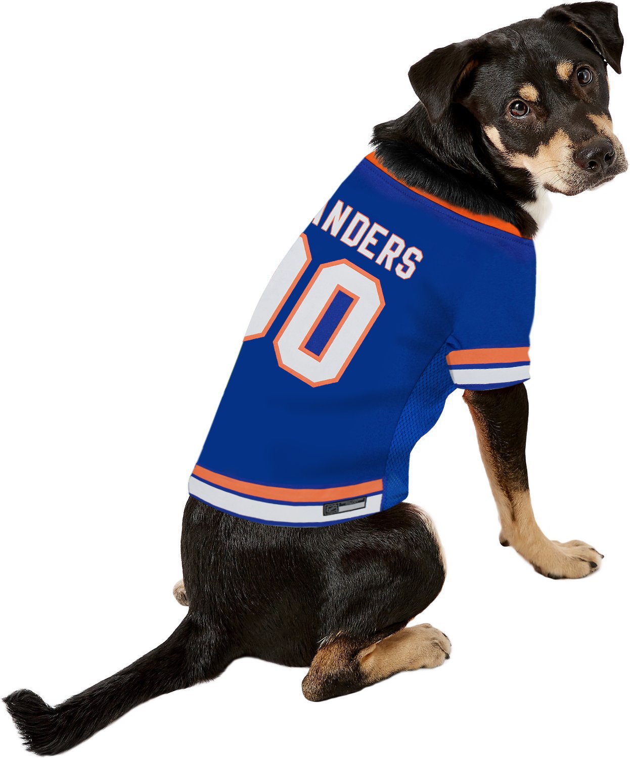 Pets First NHL New York Islanders Jersey for Dogs & Cats, X-Small. - Let Your Pet be a Real NHL Fan!