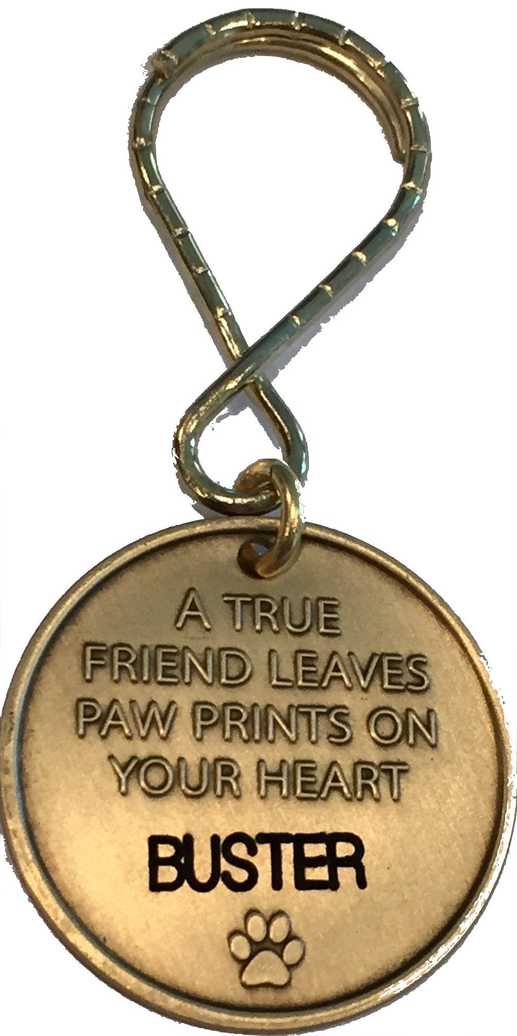 Personalized Pet Name Memorial Keychain Engraved Always Remembered Forever Loved Token