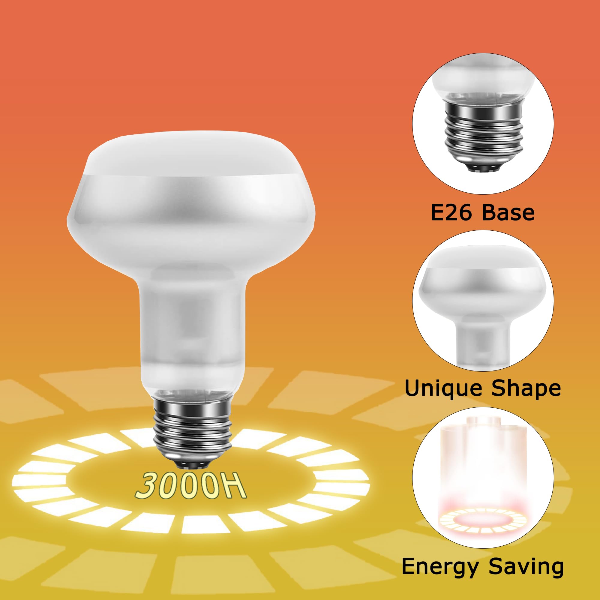 Hartompet 75W Intense Basking Spot Lamp - Uva Daylight Heat Bulb For Reptiles, Simulates Natural Sunrise And Sunset, Enhances Na
