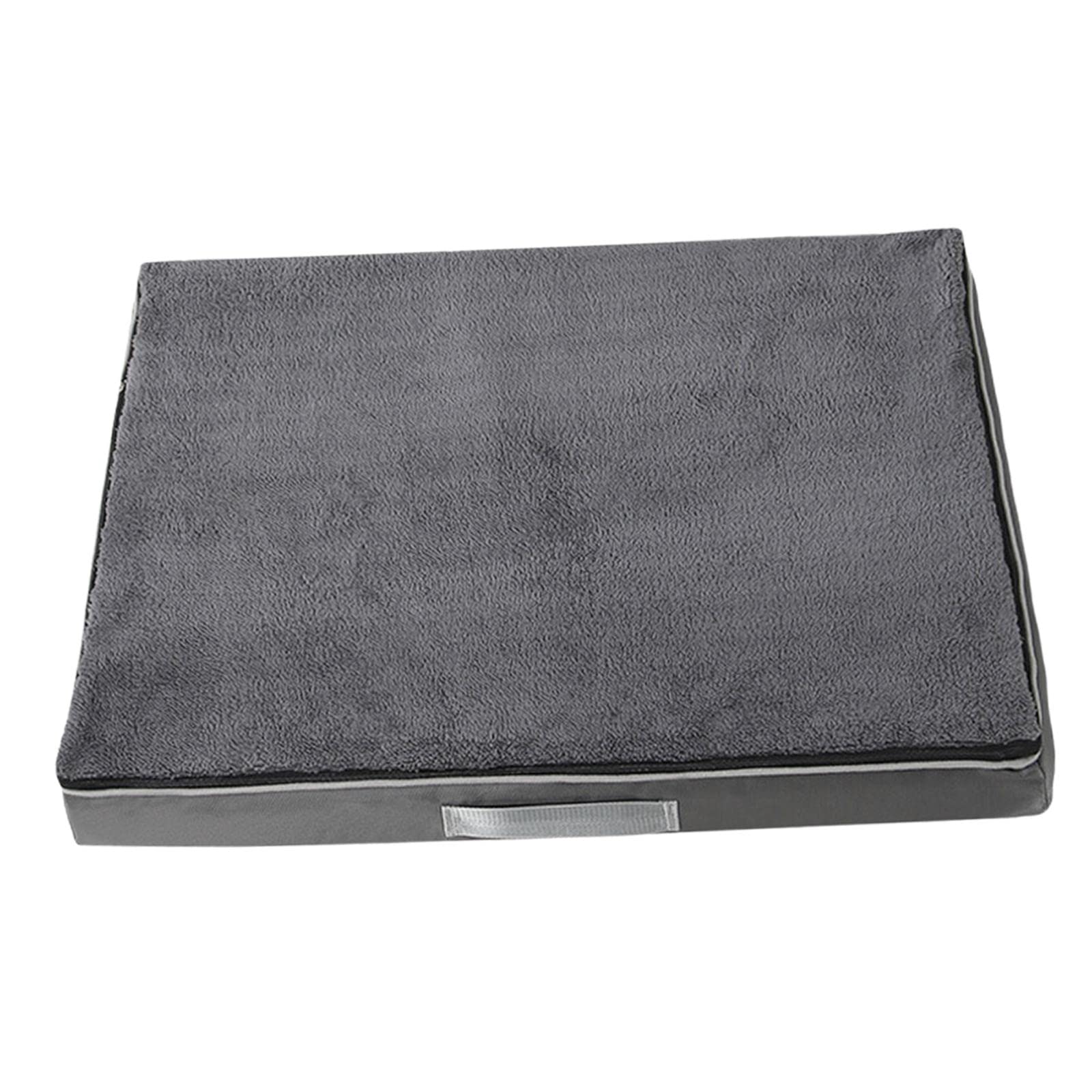 FABLOFT Warm Dog Bed Sleeping Pad Kennel Soft Blanket Washable for Indoor Cats Grey