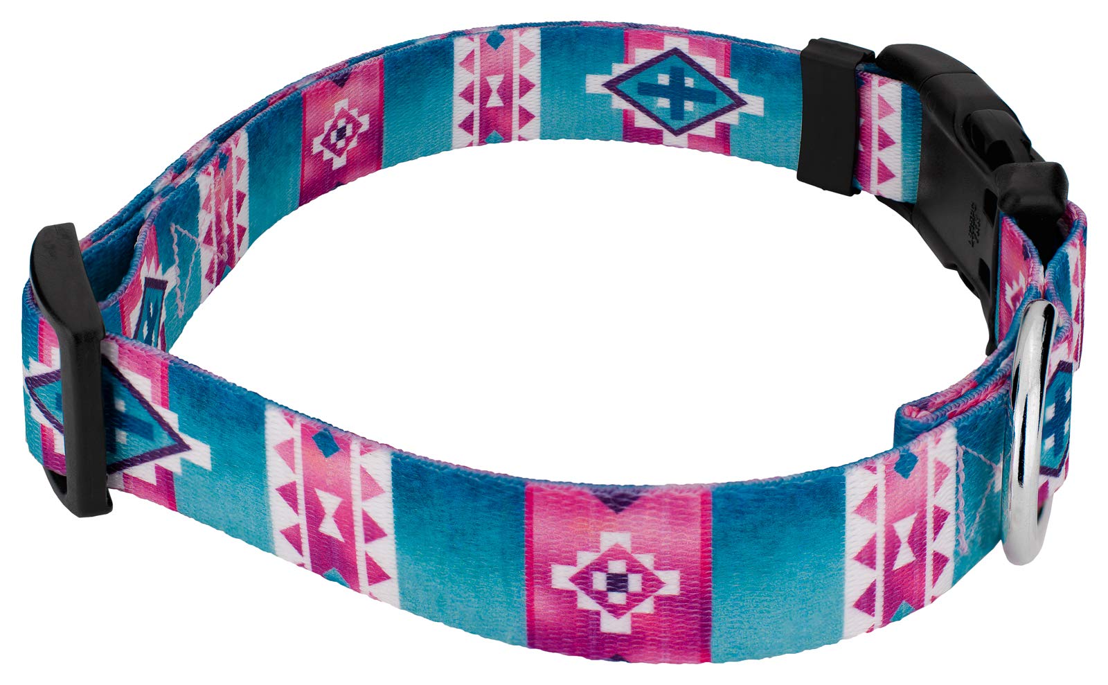 Country Brook Petz - Deluxe Albuquerque Dog Collar - Made In The U.S.A. - Country And Western Collection Featuring Rustic Design