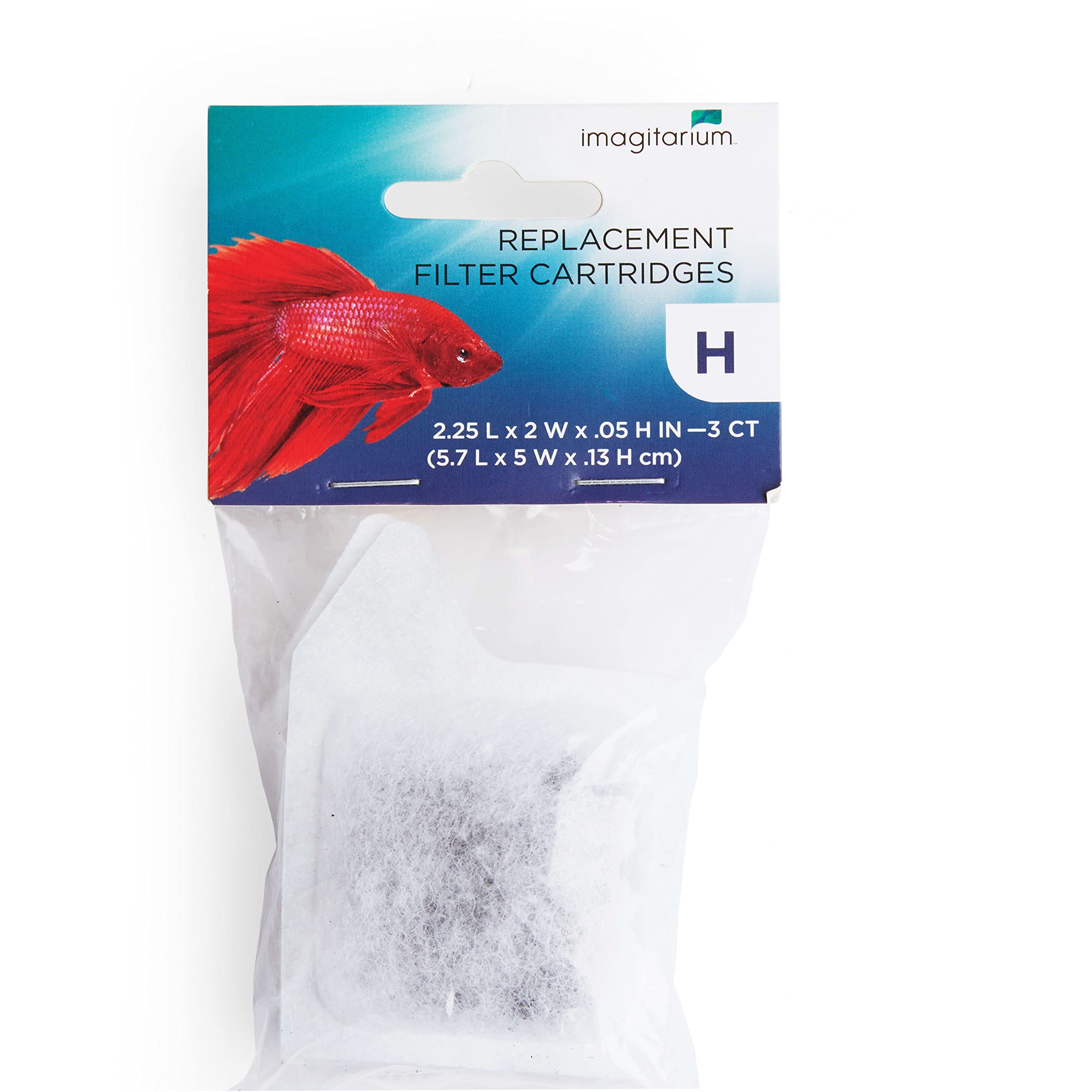 Petco Brand - Imagitarium Replacement H Mini Filter Cartridges, Pack Of 3, 3 Gm