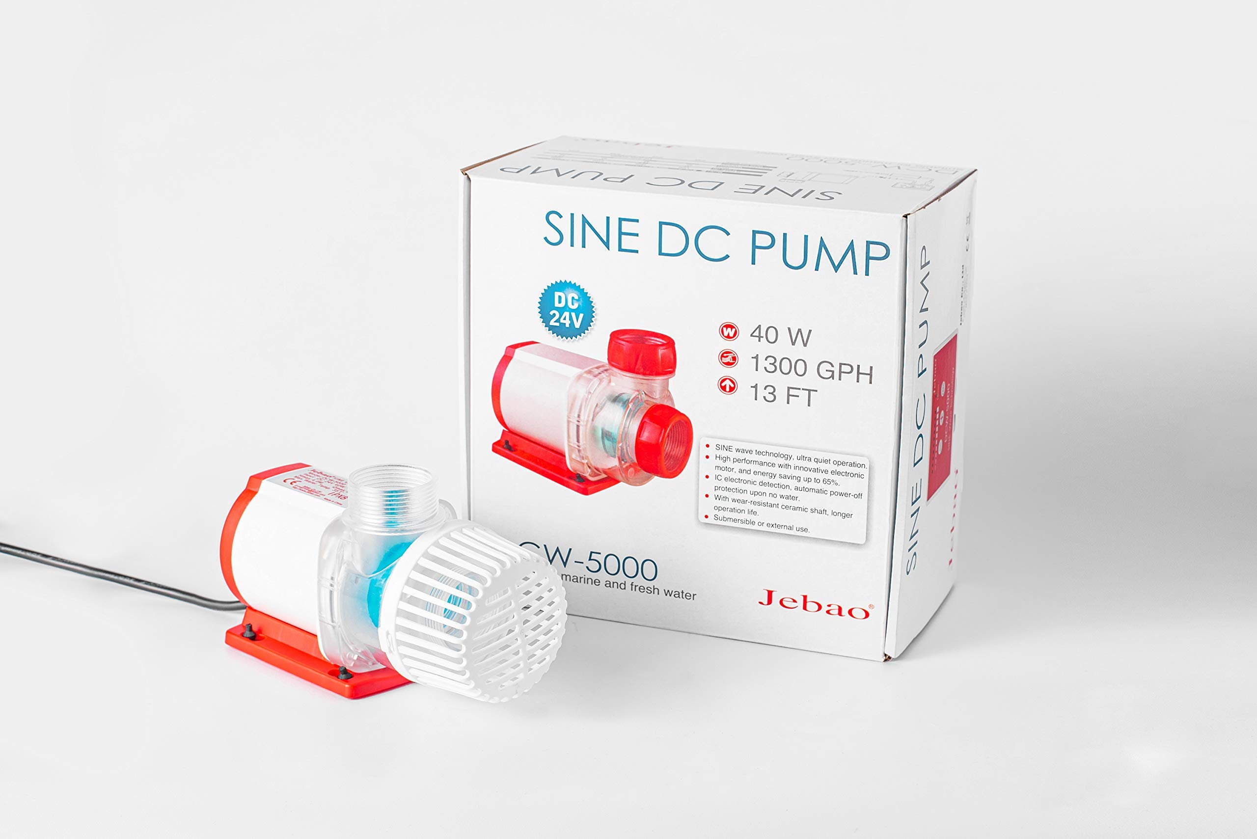 Jebao Dcw Sine Dc Controllable Water Pump (Dcw-5000)