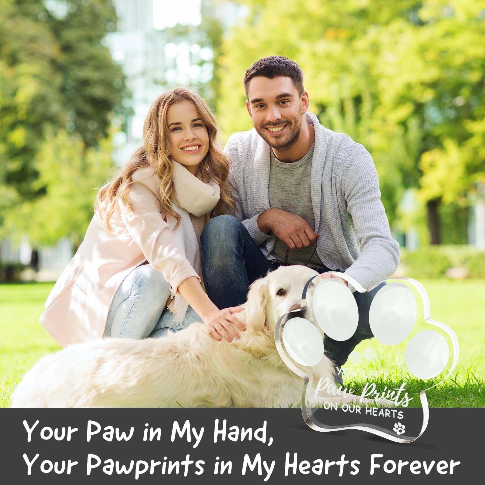 Dog Memorial Gifts For Loss Of Dog, Loss Of Dog Sympathy Gift, Pet Dog Passing Away Gifts, Acrylic Dog Cat Memorial Remembrance