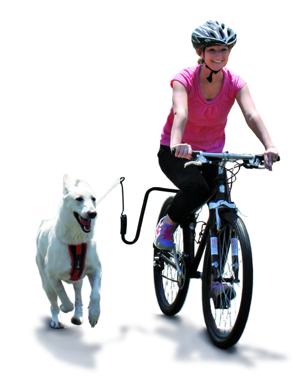 Springer Hands Free Dog Leash Bike Attachment Kit -Pet Exerciser For Running, Walking Jogging - Universal Fit For Bicycles - Quick Release, 18-Inch Rope