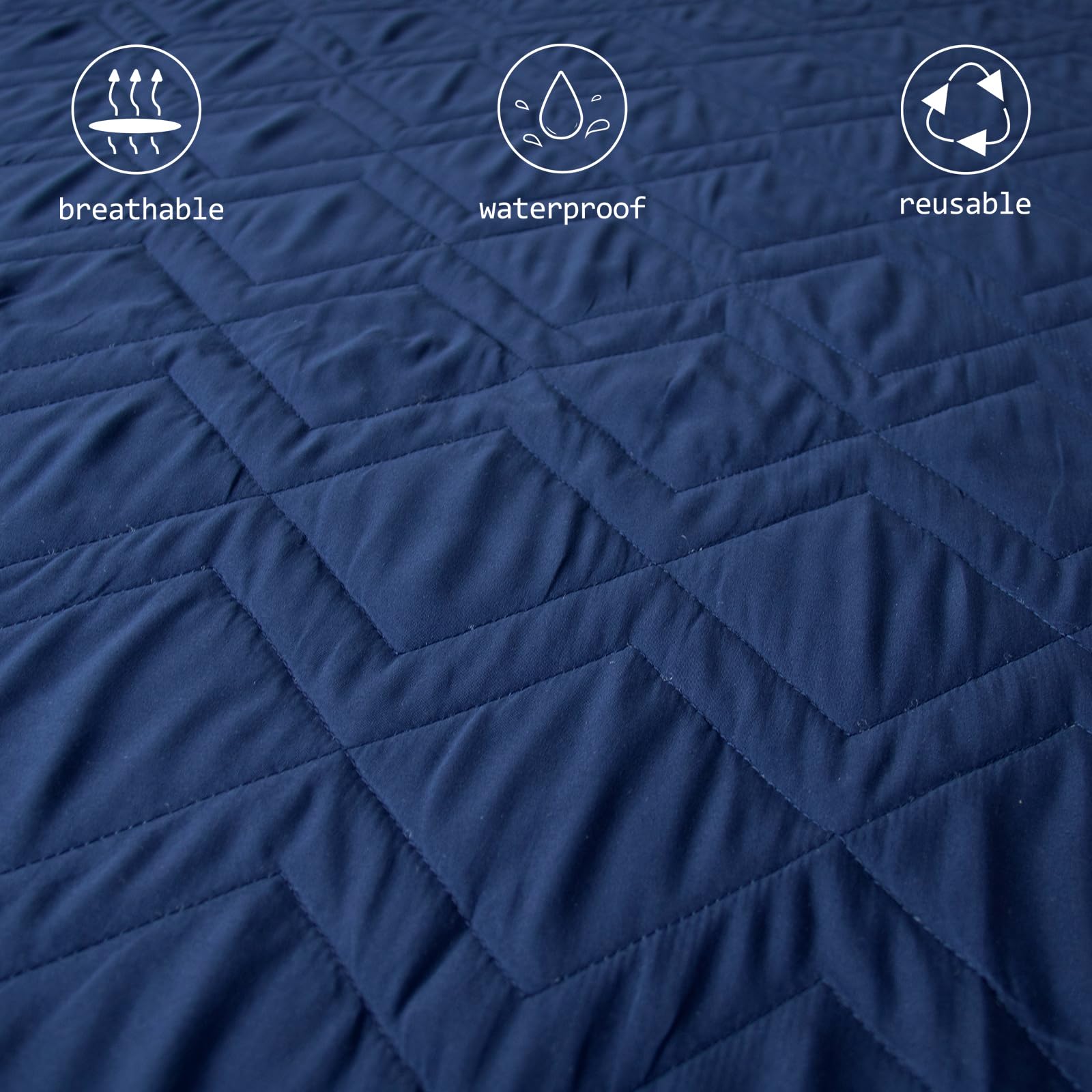 Waterproof Dog Bed Cover Pet Blanket, Dog Bed Cover Blanket For Couch With Anti-Slip Back For Furniture Bed Sofa, Washable Bed P