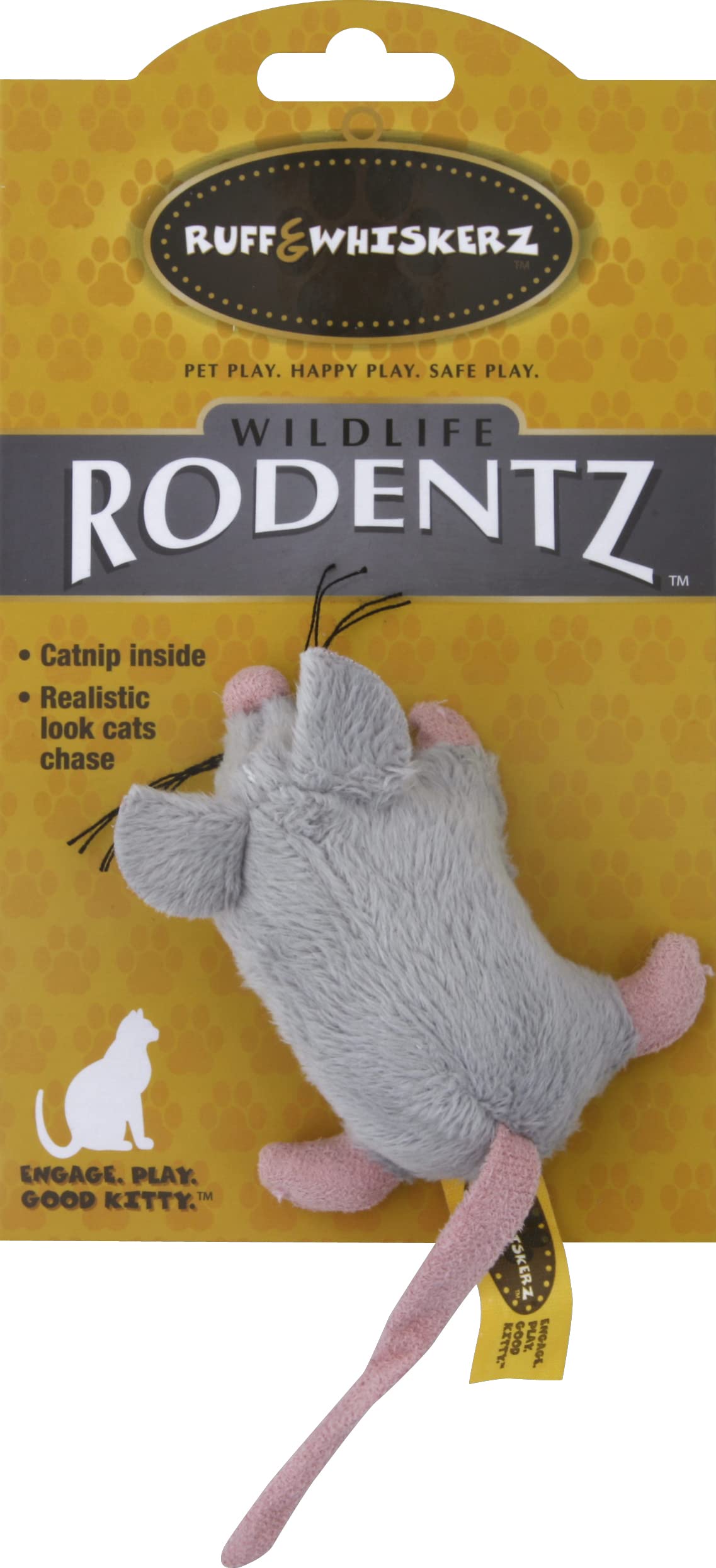 Ruff & Whiskerz Rodentz Mouse Catnip Cat Toy