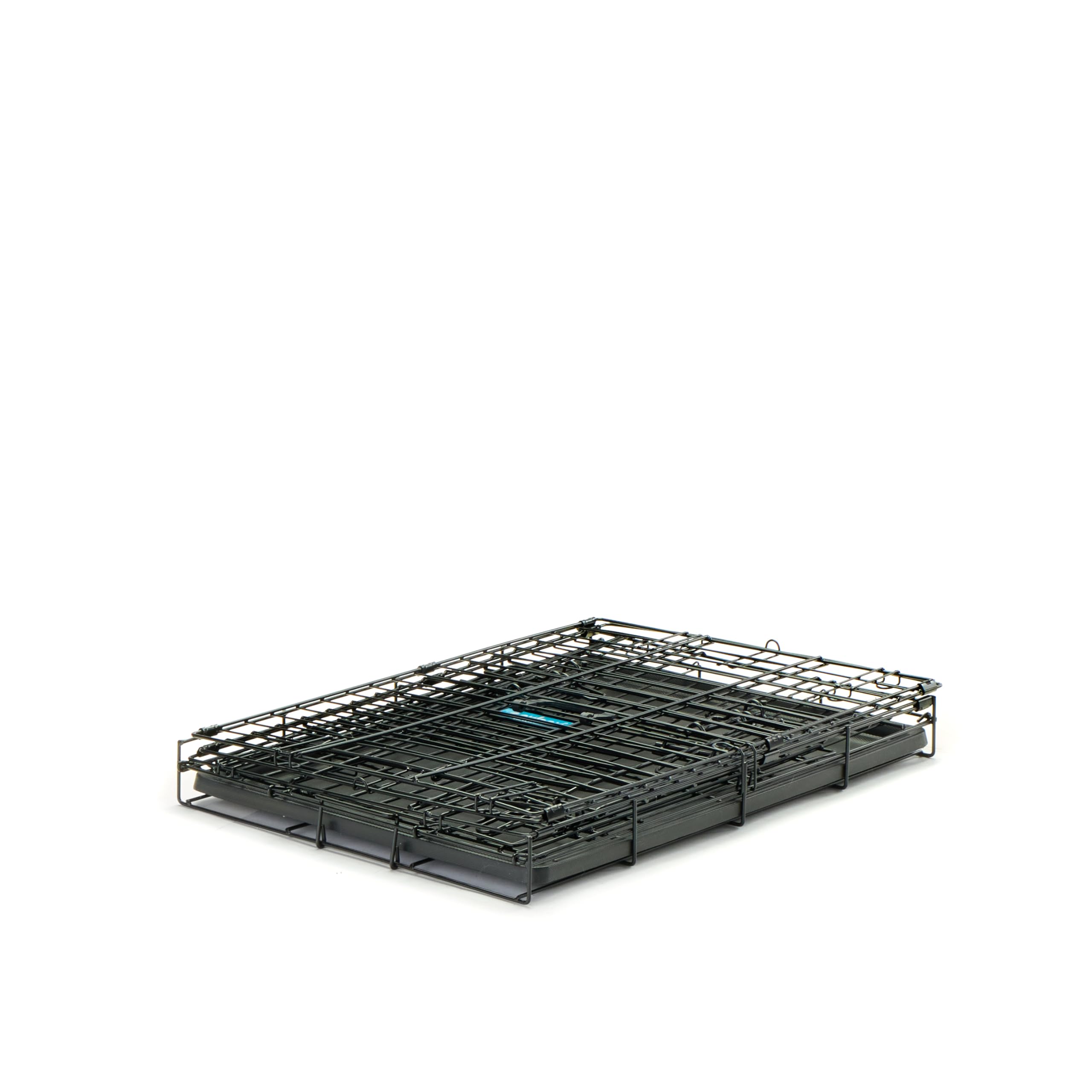 Carlson Secure And Compact Double Door Metal Dog Crate, Intermediate With Divider Panel