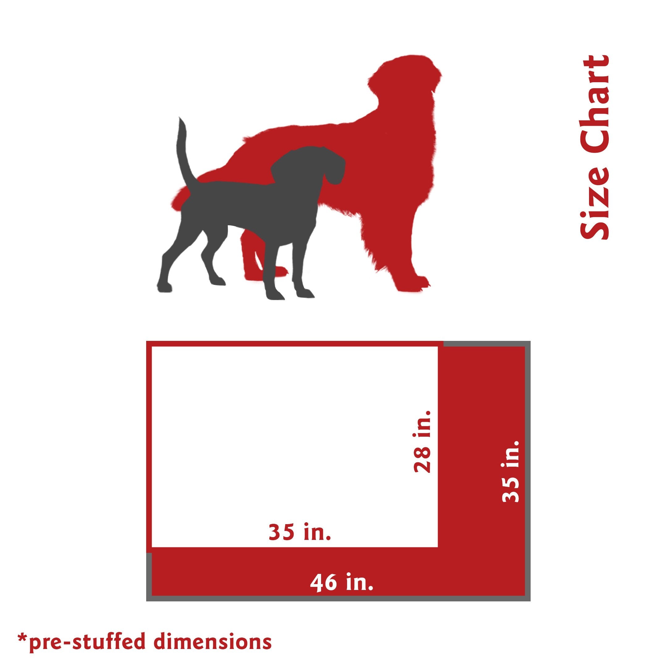 Large 35X46 Super Value Dog Pet Bed - Blue
