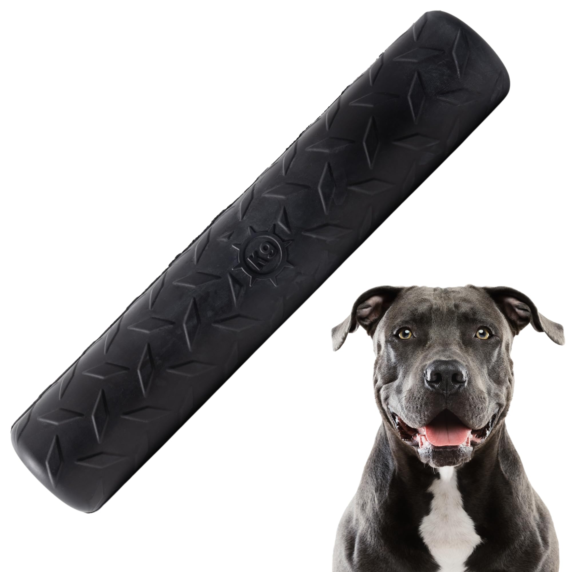 Monster K9 Indestructible Chew Stick - Lifetime Replacement - Medium & Large Breeds - Ultra Durable For Aggressive Chewers - Che