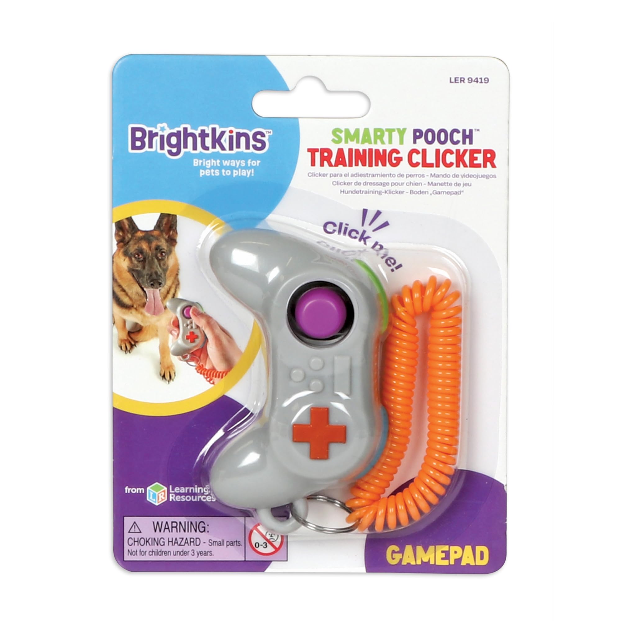 Brightkins Smarty Pooch! Training Clicker - Gamepad