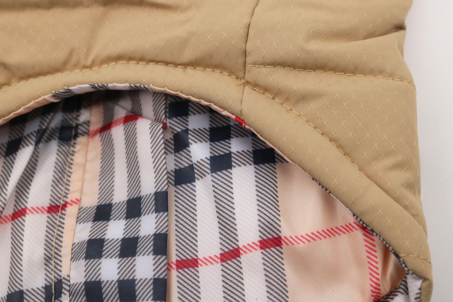 Small Dog Coats Warm Winter Dog Jacket Pet Dog Jackets Puppy Cold Weather Coat Pet Clothes For Small Dogs, Khaki, Medium