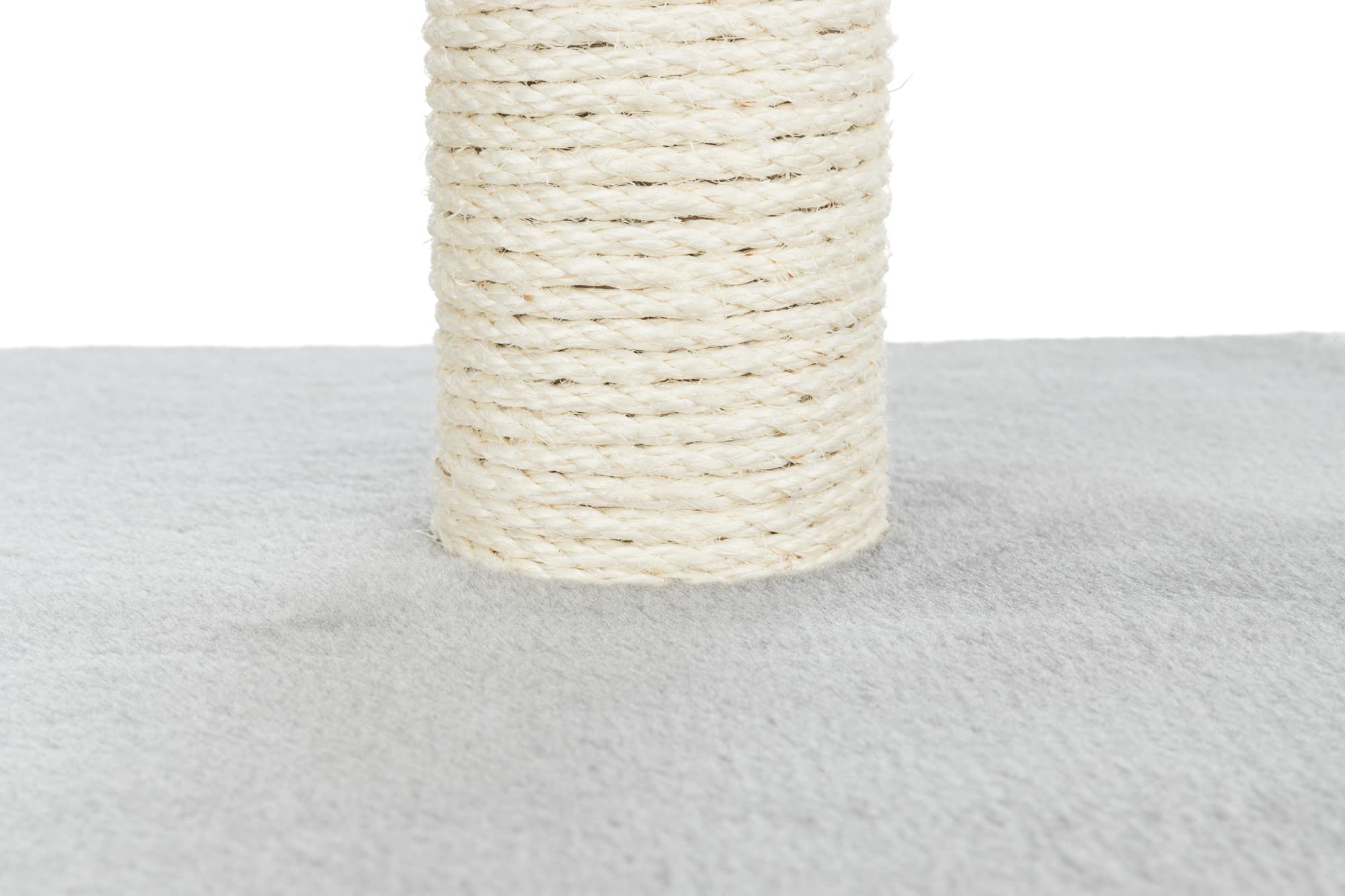 Trixie Espejo Scratching Post With Resting Platform | 27' Tall | Gray