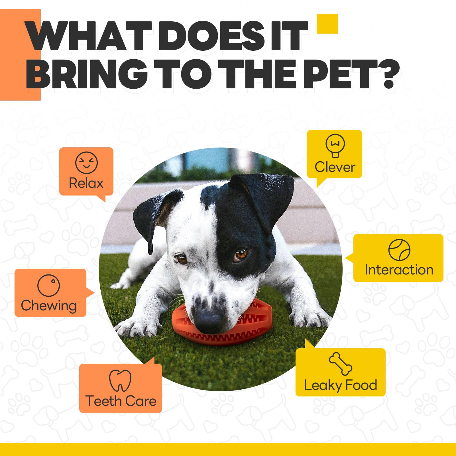 Volkee Puzzle Toy For Small & Smart Dogs, Interactive Chew Toys For Boredom, Enrichment Toys To Keep Them Busy, Treat Dispensing