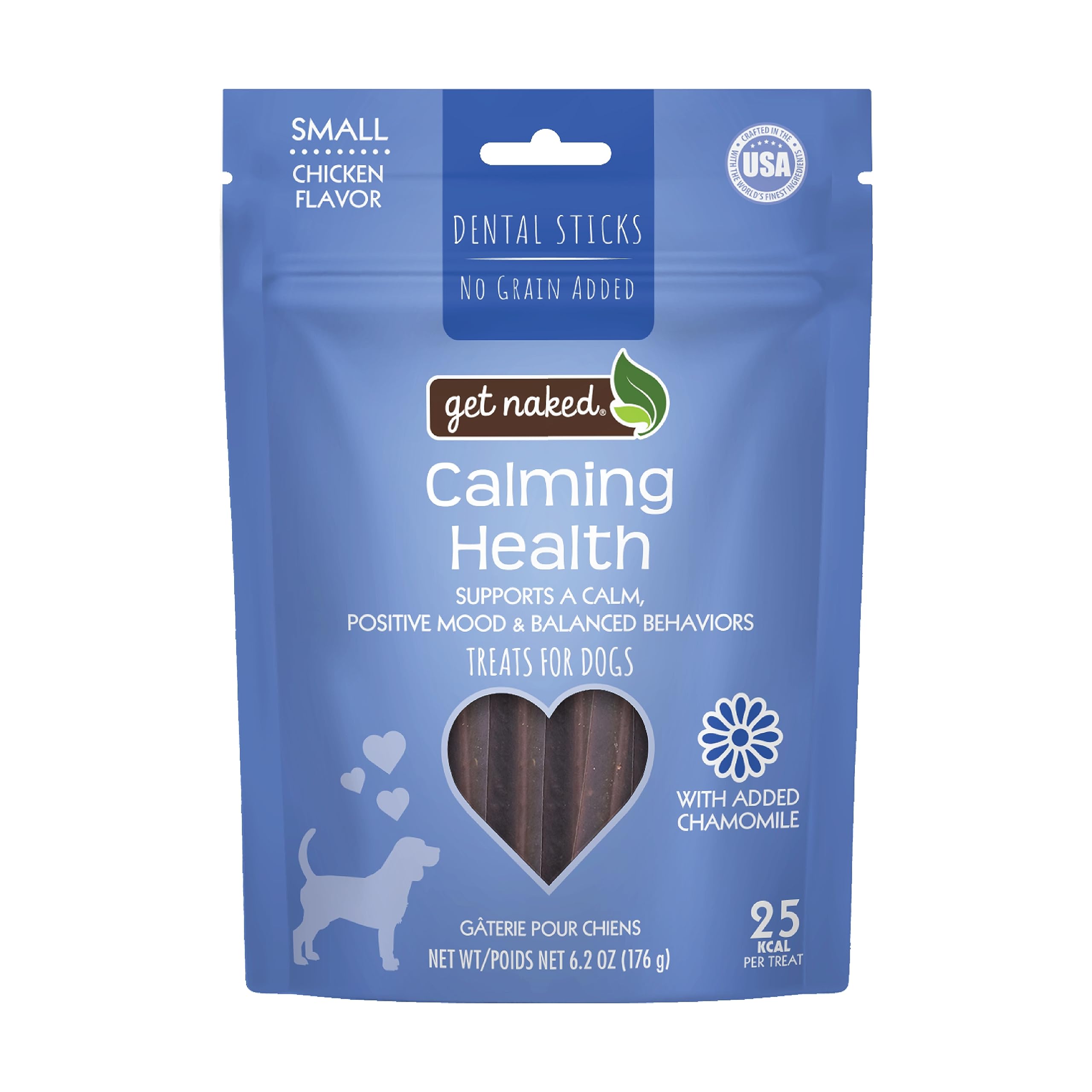 Get Naked Calming Health Dental Sticks Chicken Flavor Small