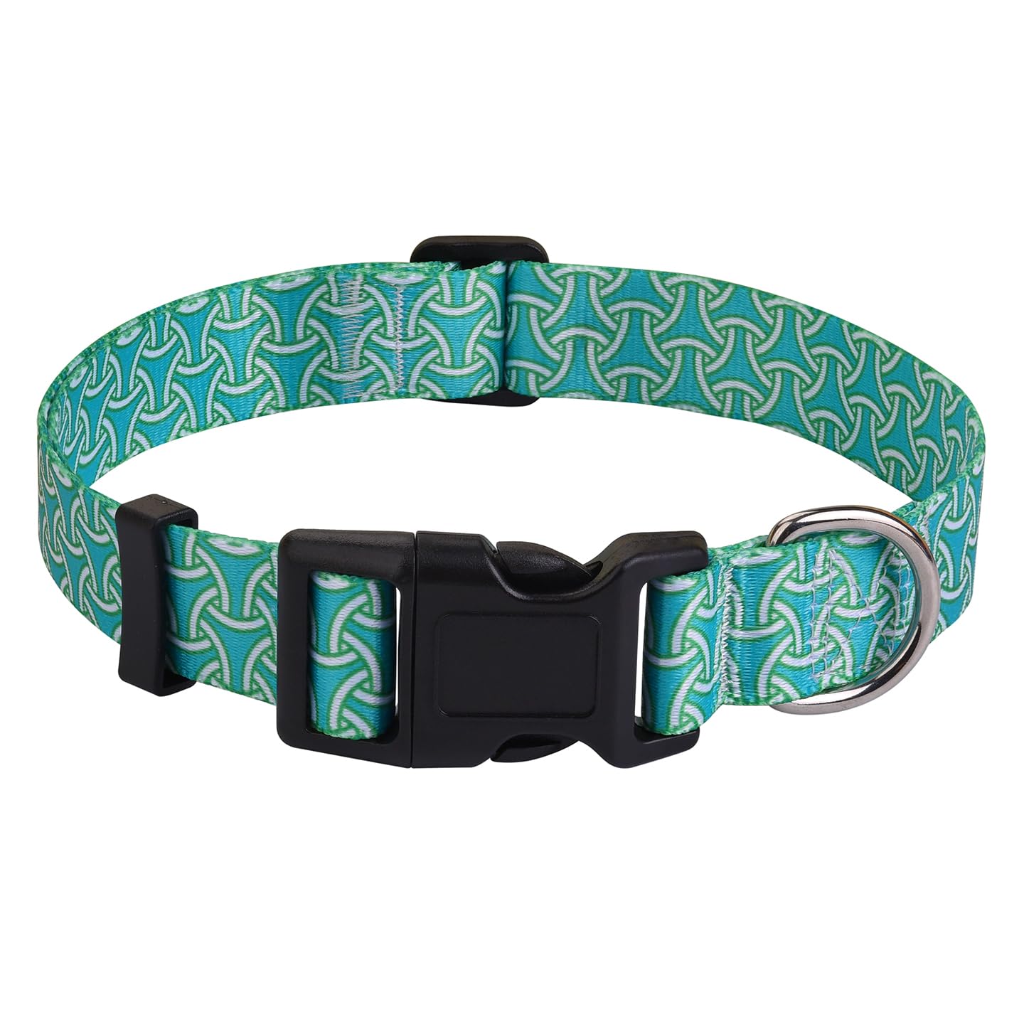 Hqyddmi Dog Collar For Small Dogs, Soft Comfy Pet Collar For Small Medium Large Dogs, Geometry Pattern For Boy Girl Puppy Dogs(A