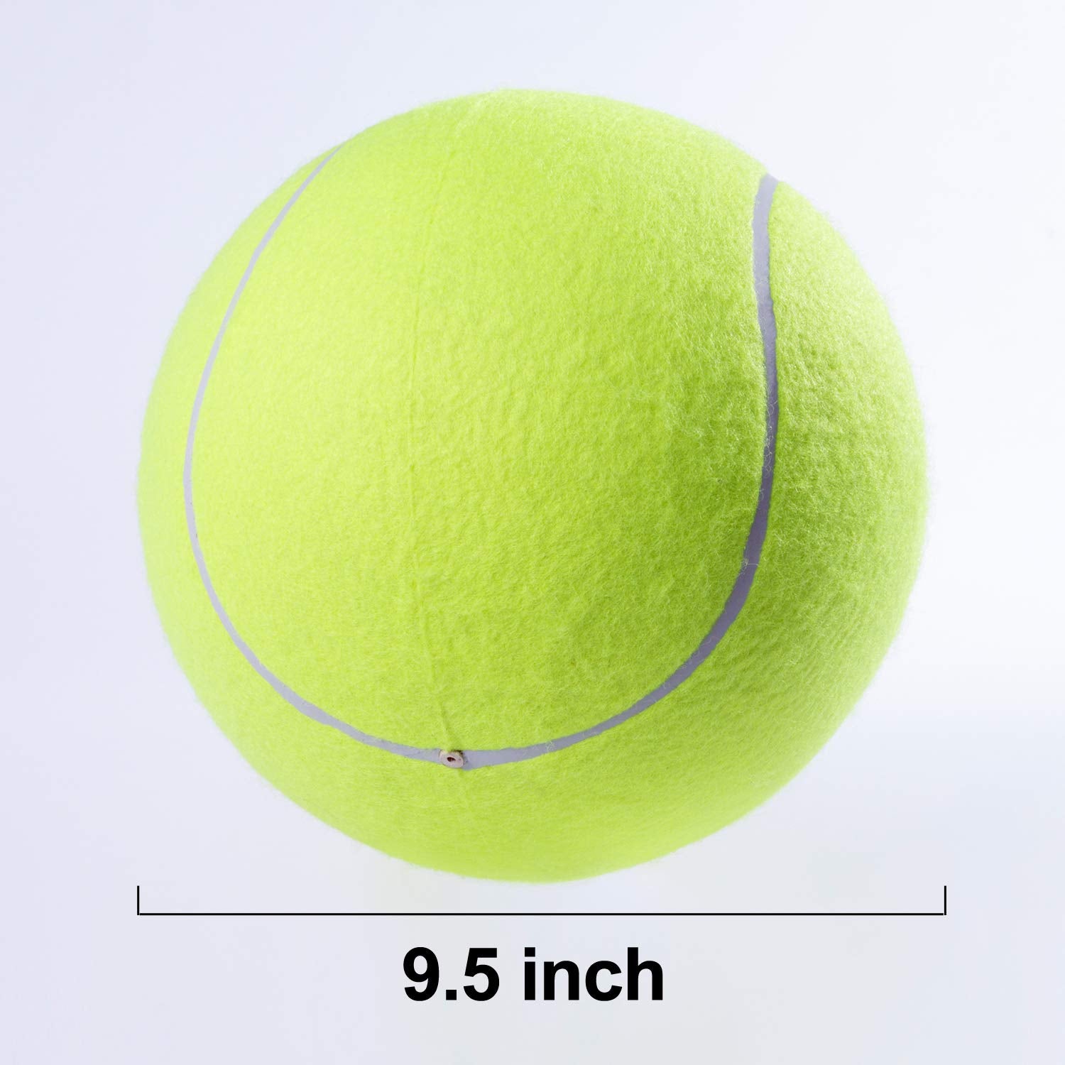 CNMGBB Giant Tennis Ball 9.5 inch Dog Tennis Ball Large Pet Toys Funny Outdoor Sports Dog Ball Gift (Shipped Deflated)