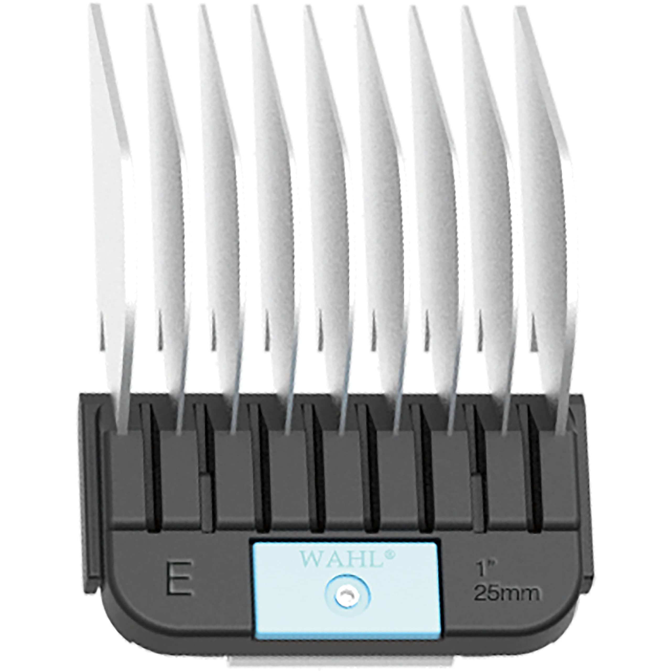 WAHL Professional Animal Stainless Steel Attachment Guide Comb Detachable Blade Pet Clippers - #E, 1 Inch Cut Length (3378-100),