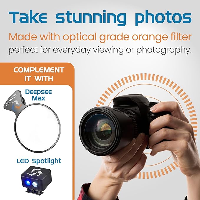 DeepSee Viewer Black Max 5" - Orange Filter