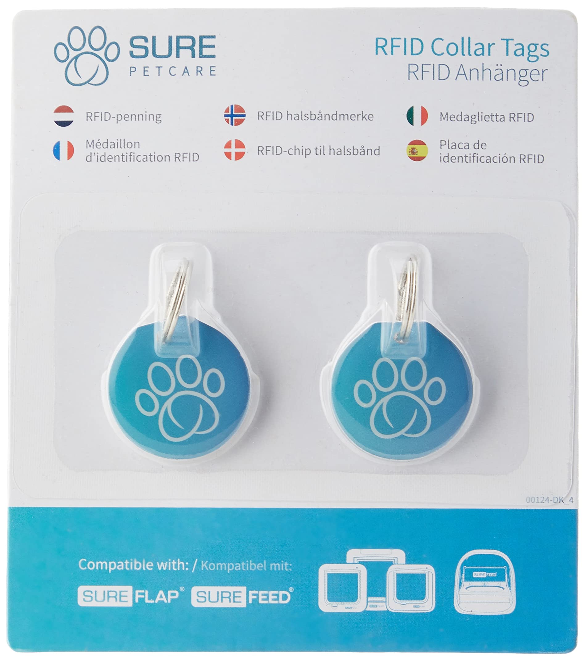 Sureflap Sure Petcare Surefeed Pack Of Two Rfid Collar Tags