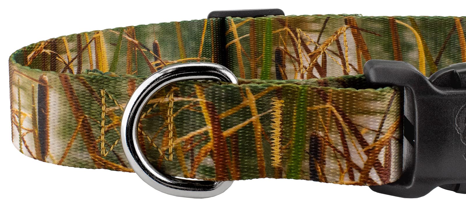 Country Brook Petz - Deluxe Waterfowl Camo Dog Collar - Made In The U.S.A. - Camouflage Collection With 16 Rugged Designs (1/2 I