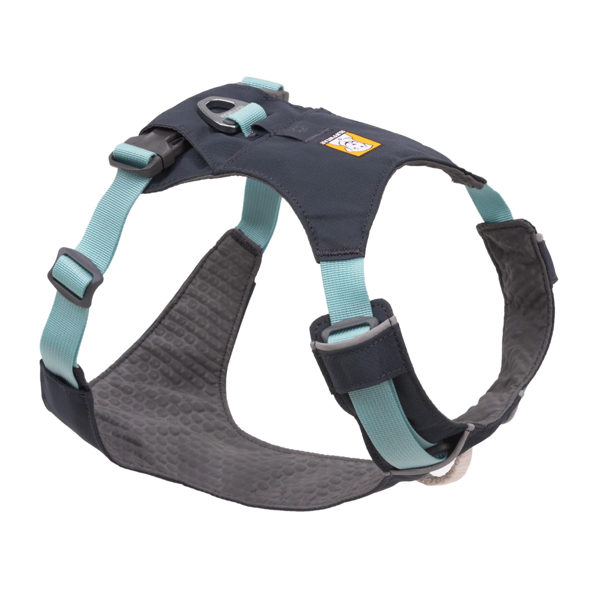 Ruffwear, Hi & Light, Everyday Lightweight Dog Harness, Trail Running, Walking, Hiking, All-Day Wear, Basalt Gray, Small
