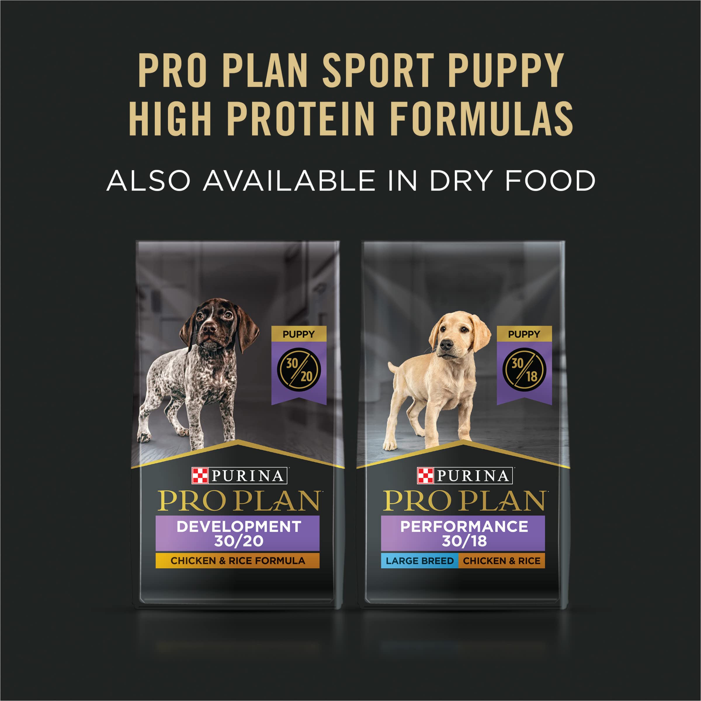 Purina Pro Plan Sport High Protein Puppy Food Beef & Rice Entree Wet Formula - (Pack of 12) 13 oz. Cans