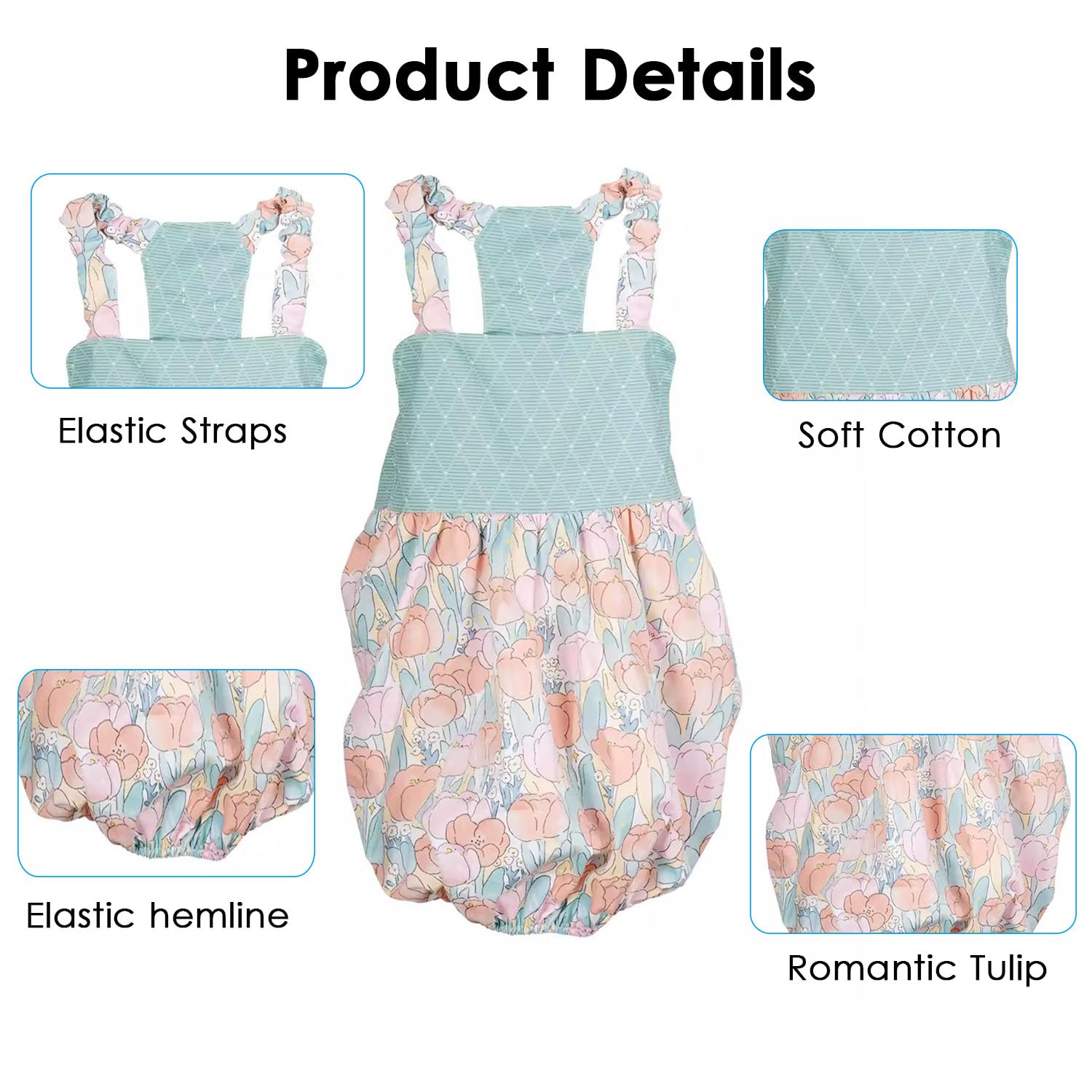 Fladorepet Dog Dress For Large Dogs Girls,Floral Dog Wedding Dress Birthday Easter Dresses,Spring Summer Dog Clothes For Bulldog