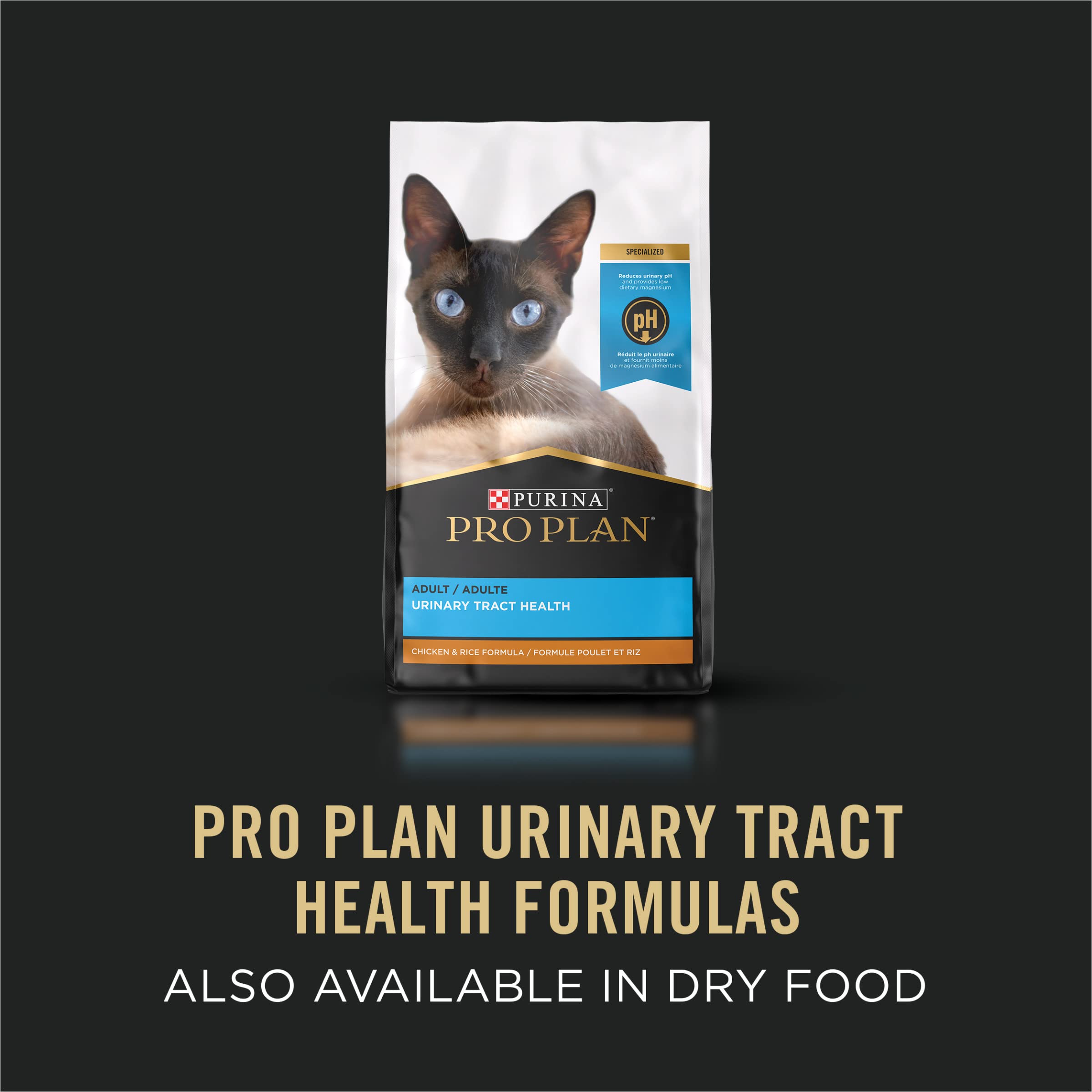 Purina Pro Plan Urinary Tract Cat Food Wet Pate, Urinary Tract Health Salmon Entree - (24) 5.5 oz. Cans