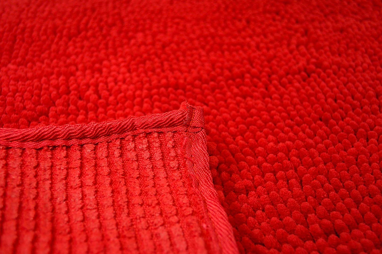 My Doggy Place Microfiber Dog Mat for Muddy Paws, 36 x 26 Red - Absorbent and Quick-Drying Dog Paw Cleaning Mat, Washer and Drye