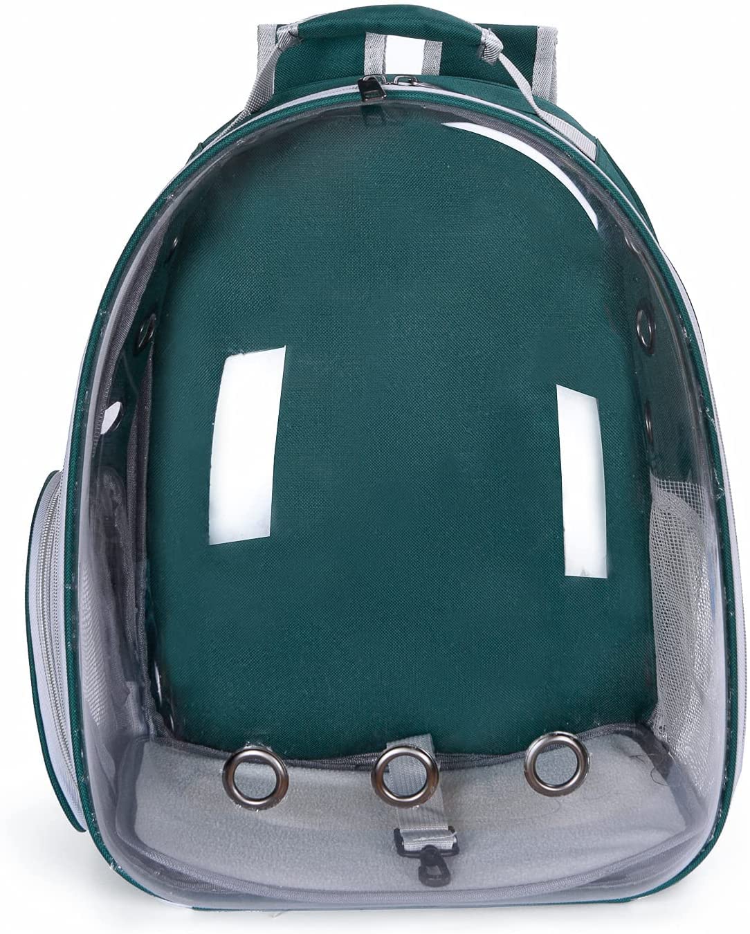 BLACK DOG Cat Backpack Carrier Bubble Bag, Transparent Space Capsule Pet Carrier Dog Hiking Backpack, Small Dog Backpack Carrier