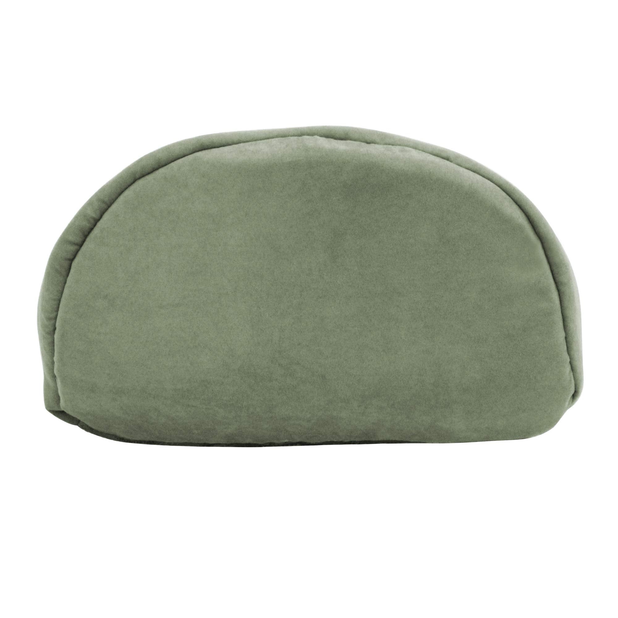 Goopaws 4 In 1 Self Warming Burrow Cat Bed, Pet Hideway Sleeping Cuddle Cave (Sage Green)