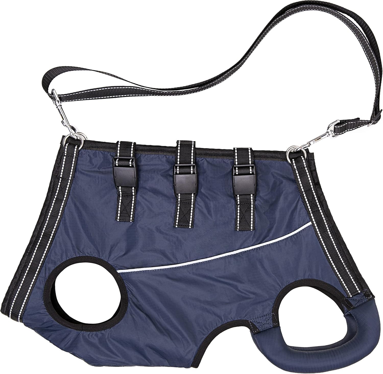 ACDOK Dog Lift Harness Full Body Support & Recovery Sling Pet Lift Vest Adjustable Straps with Handle for Old, Joint Injuries, A