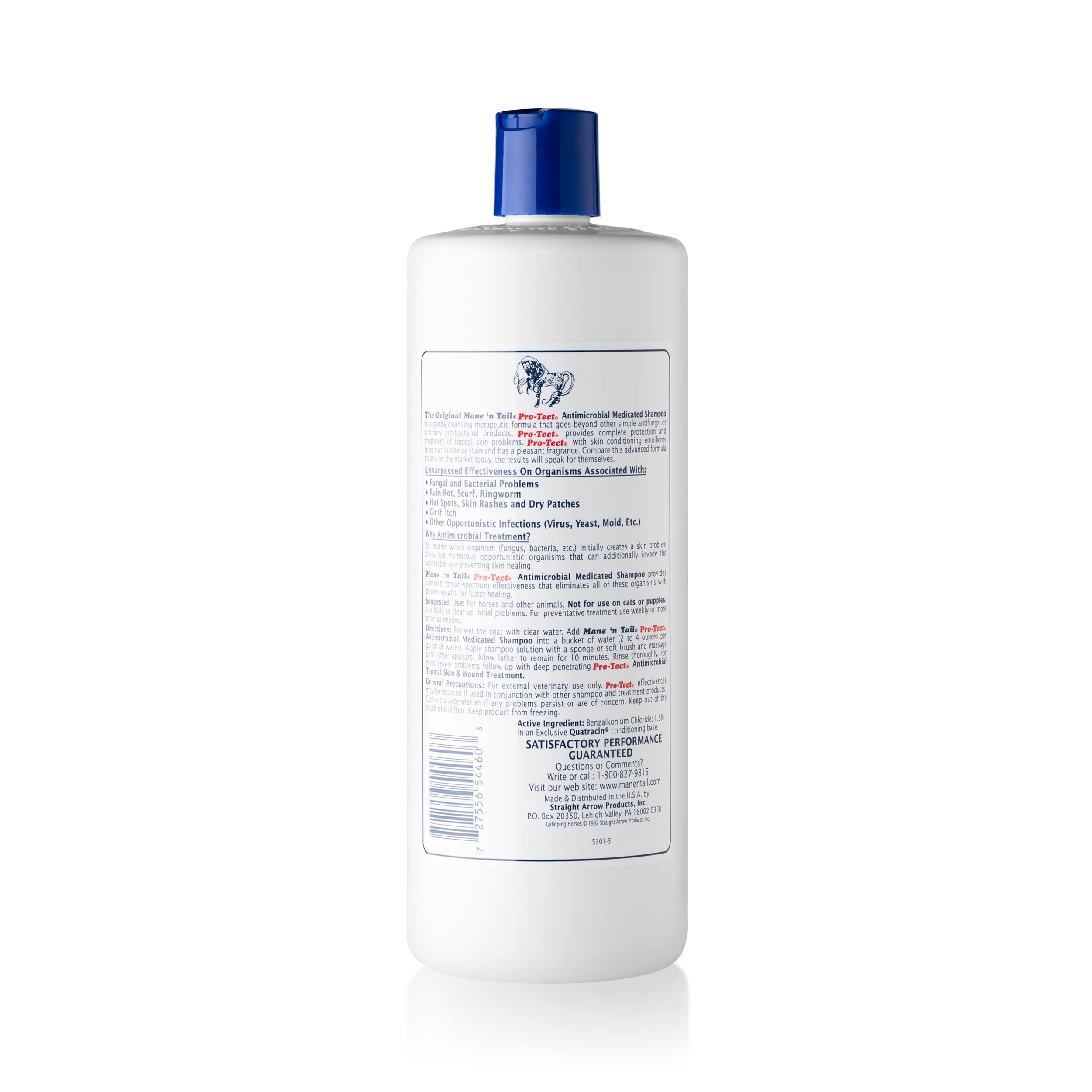 Mane 'N Tail Pro-Tect Veterinary Strength Medicated Shampoo 32 Ounce
