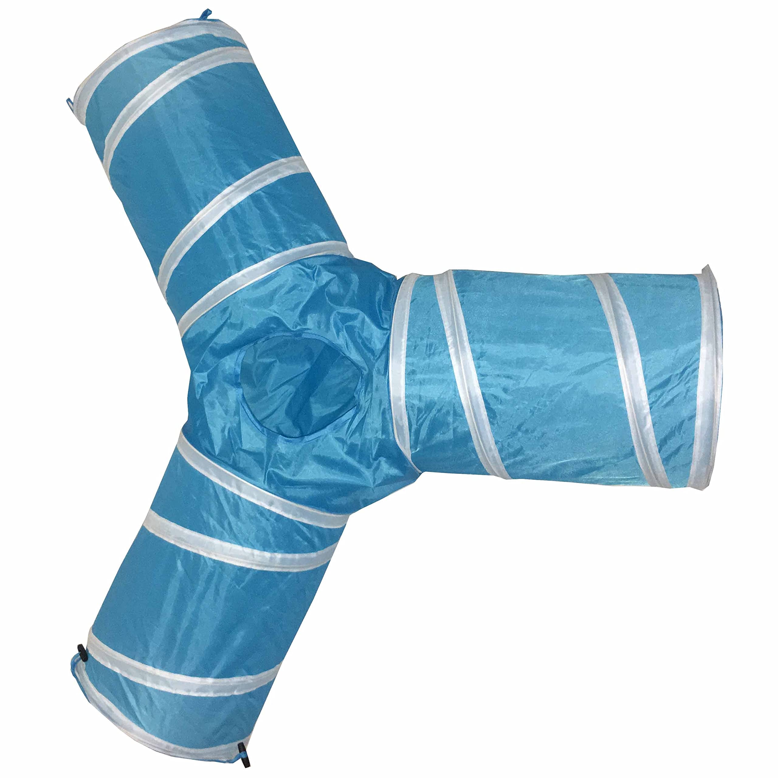 Pet Life Cat House, Blue/White
