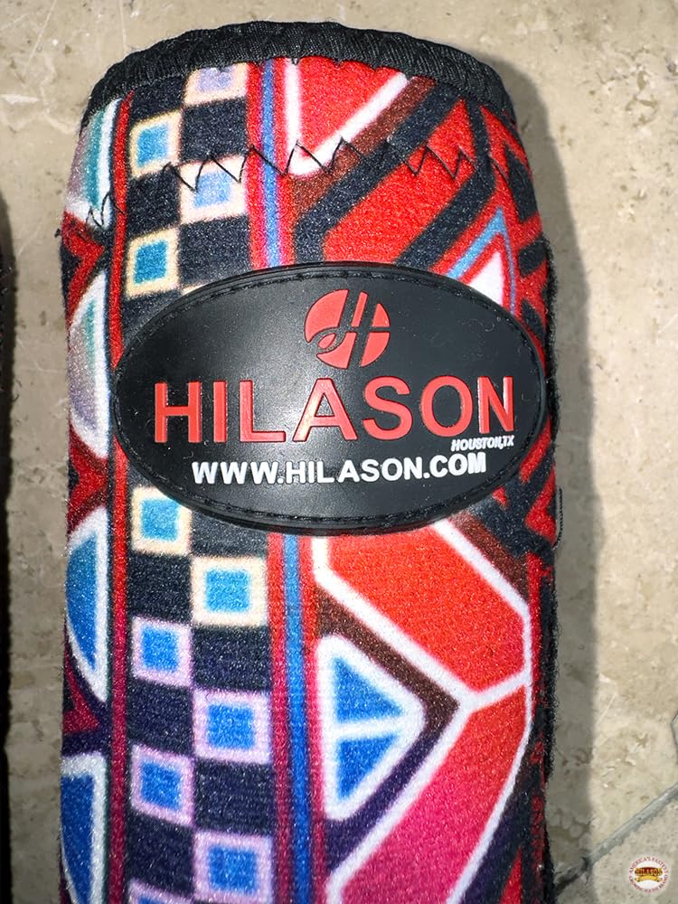 M Hilason Horse Medicine No Turn Bell Boots Sports Front Rear Hind Leg Protective